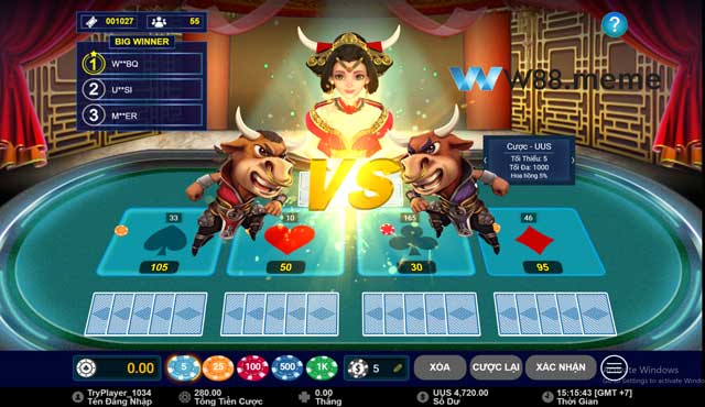 Quy tắc chơi Bullfight Ultimate Poker